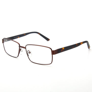 Men Insignia Eyeglasses: Tito - Brown & Tortoiseshell - SpecSMART Eye Clinic (Diagonal View)